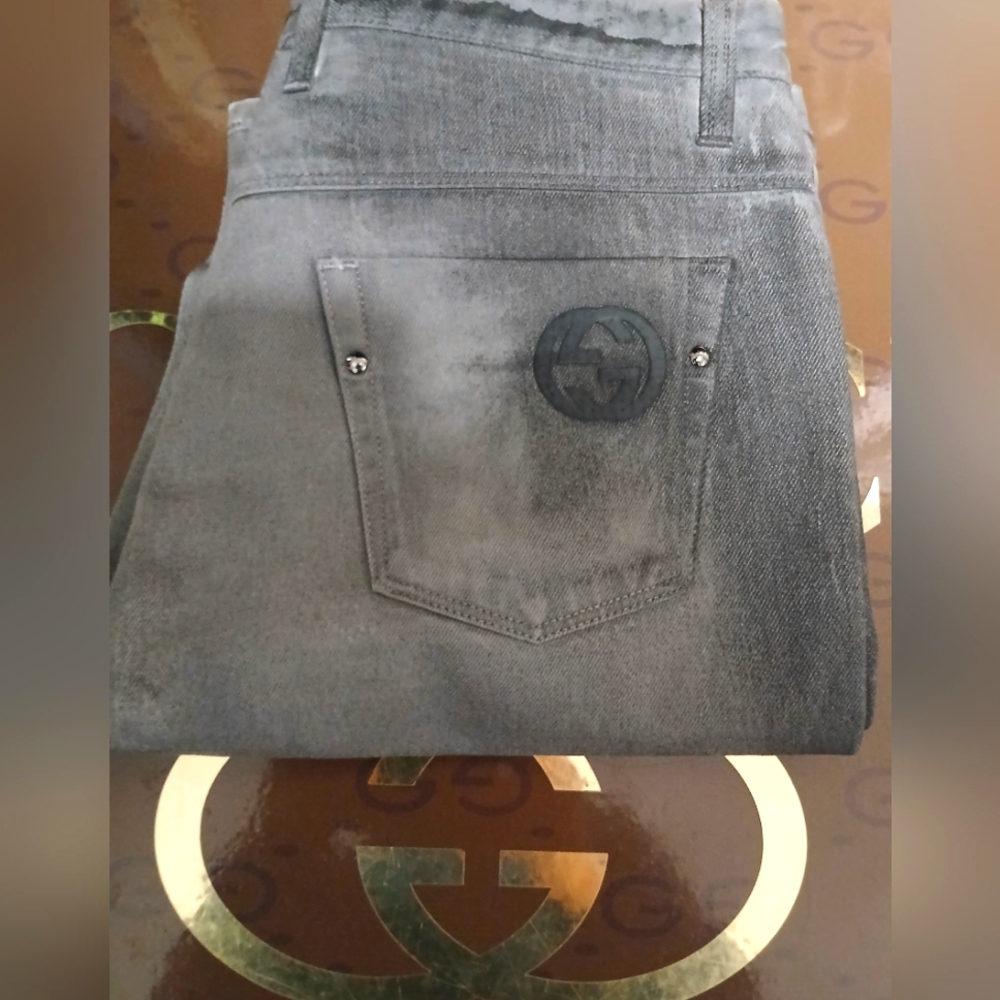 Gucci Men's Jeans GG Logo